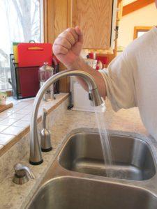 Faucet touch-on Faucet touch-on