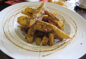 IMG 2217 fried eggplant in Benidorn 300x207 Spain   Alicante (along Costa Blanca) to Valencia: Lessons Learned and Food Enjoyed   Day 2  