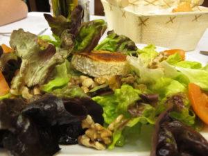 Salad with Goat Cheese and Nuts IMG 2299 Teurel 300x225 Spain, Valencia inland to Teurel: Lessons Learned and Food Enjoyed Day 3