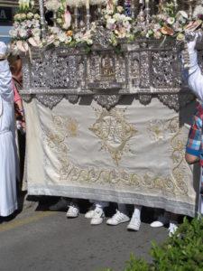 IMG 2597 carrying the floats1 225x300 Spain: Holy Week in Granada: Lessons Learned and Food Enjoyed   Day 8